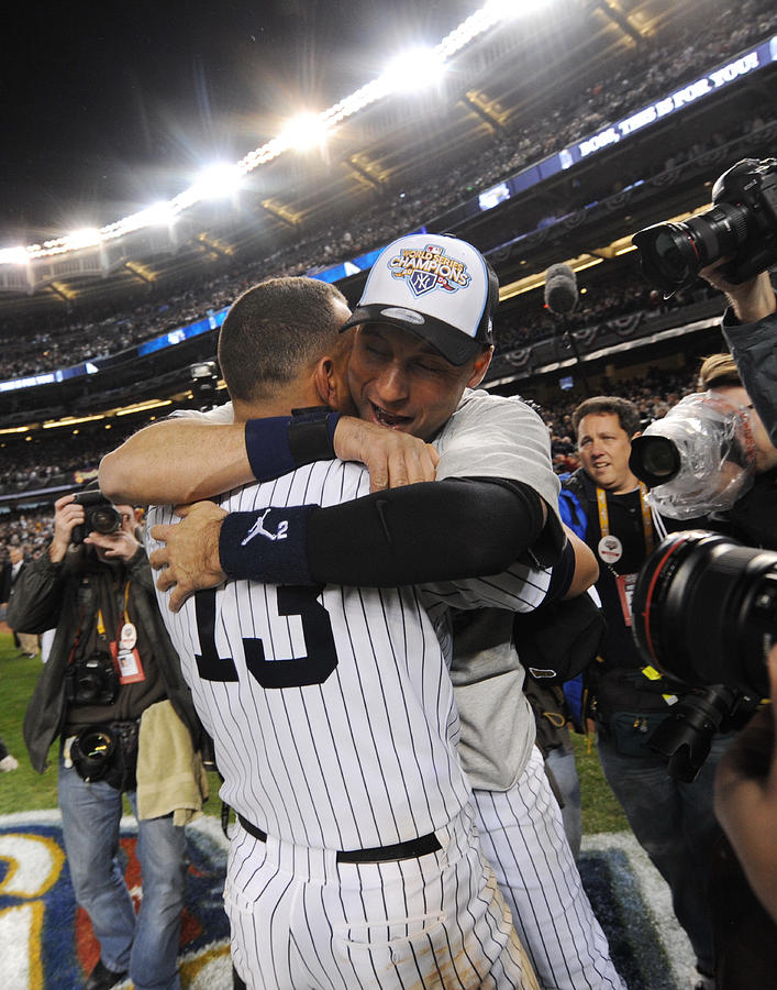 Alex Rodriguez And Yankee Captain Derek Photograph by New York Daily News Archive Alex Rodriguez And Yankee Captain Derek Photograph by New York Daily News Archive