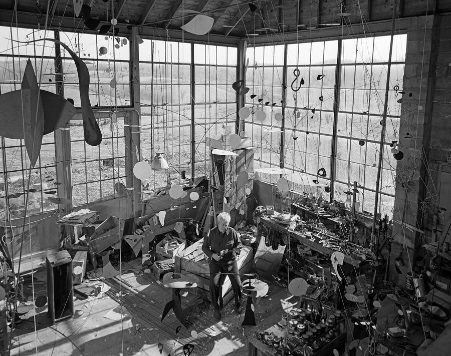 Alexander Calder Photograph by Evans