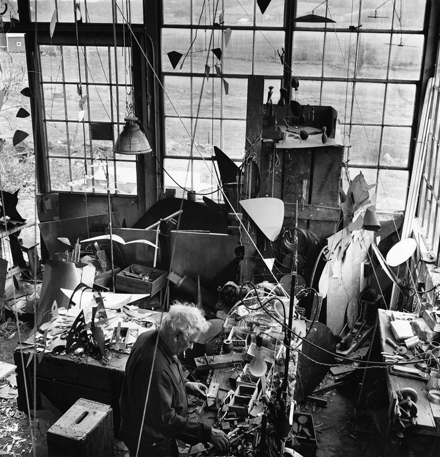 Alexander Calder Photograph by Rollie Mckenna