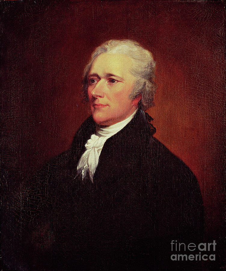 Alexander Hamilton, C.1804 Painting by John Trumbull