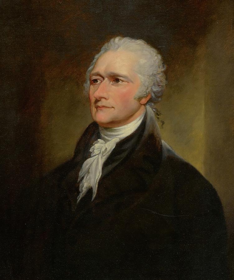 Alexander Hamilton Painting by George Howorth | Fine Art America