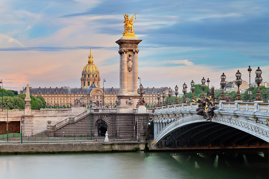 Alexander IIi Bridge In Paris Digital Art by Pietro Canali | Fine Art ...