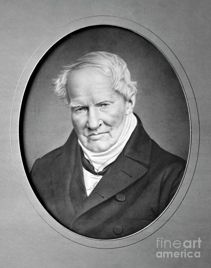 Nature Photograph - Alexander Von Humboldt by Library Of Congress/science Photo Library