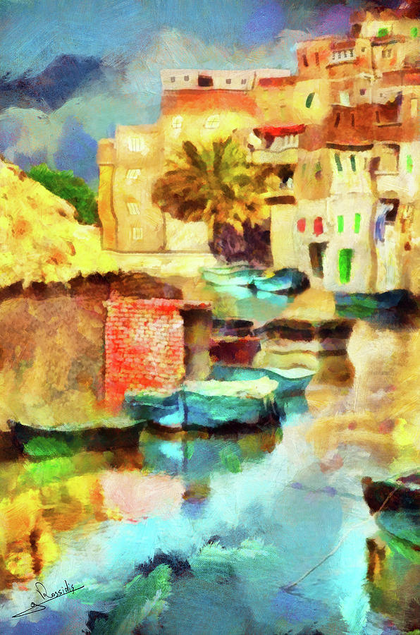 Alexandria Mex Painting by George Rossidis