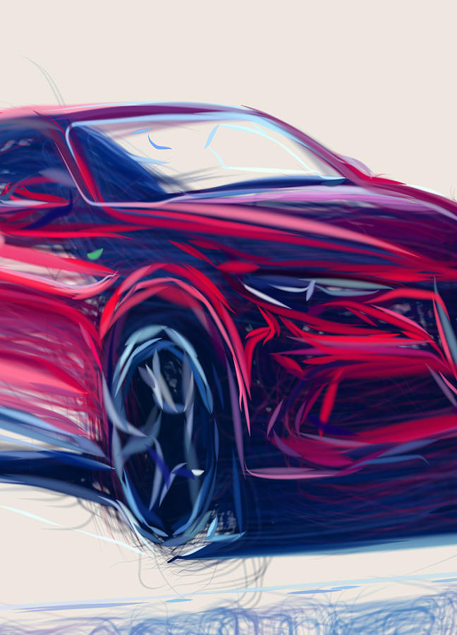 Alfa Romeo Stelvio    23579 Digital Art by CarsToon Concept