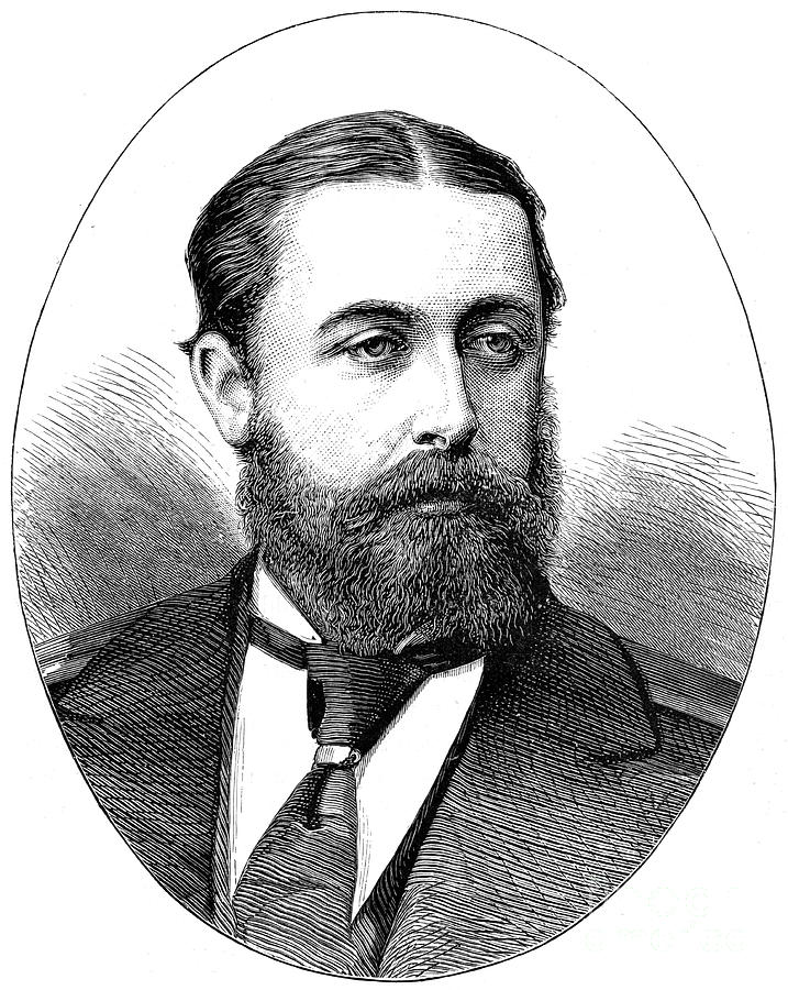 Alfred, Duke Of Edinburgh, 1900 Drawing by Print Collector