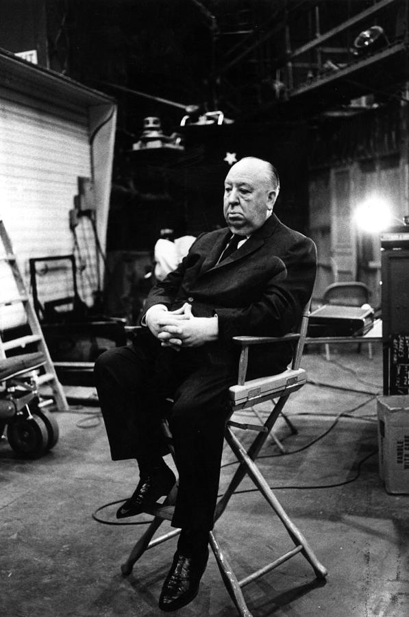 Alfred Hitchcock Photograph by Harry Benson