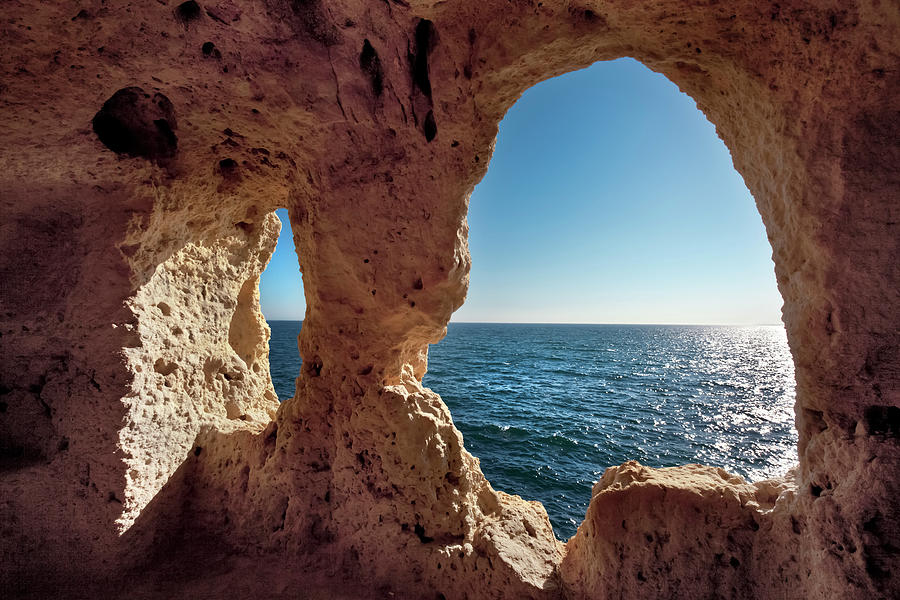 Algar Seco Rocks, Carvoeiro, Algarve, Portugal Photograph by Sabine Lubenow