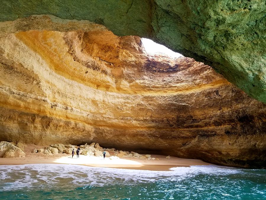 Algarve Cave Photograph by Steed Edwards