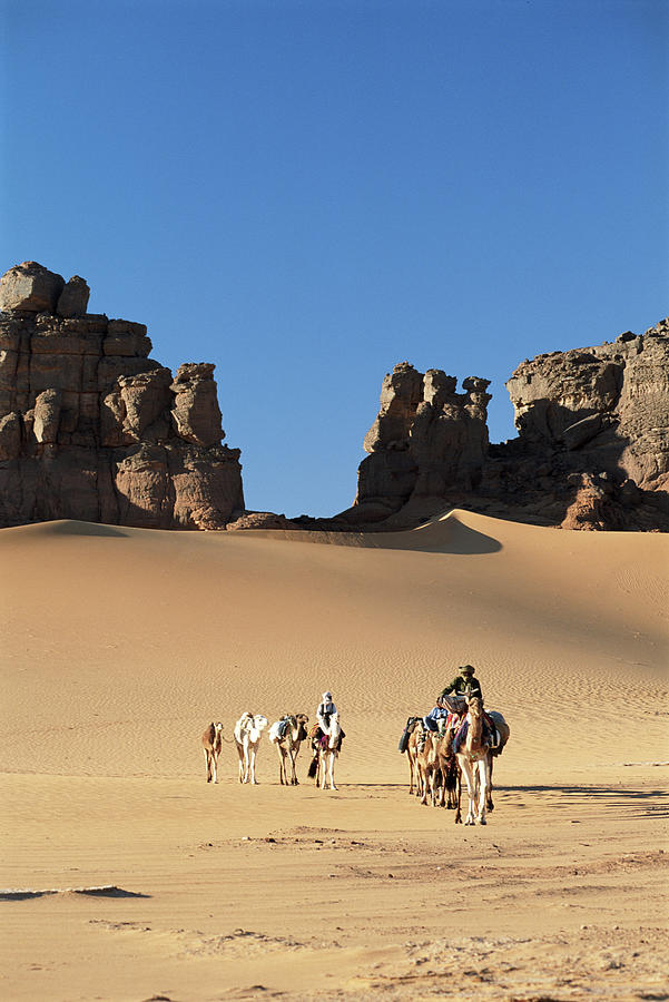 Algeria, Sahara Desert, Tuareg Photograph by Frans Lemmens
