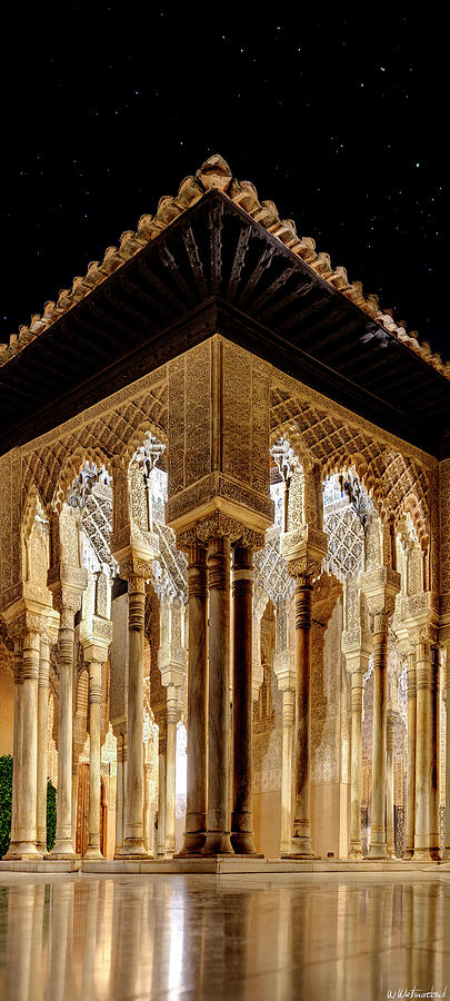 Alhambra Court of the Lions 10 Photograph by Weston Westmoreland