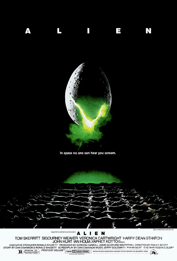 Alien 1979 Mixed Media by KulturArts Studio