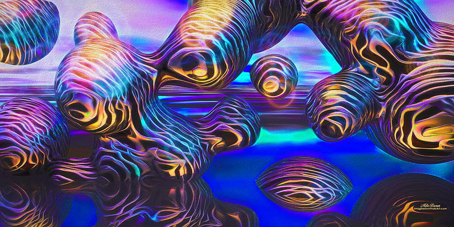 Alien Biometal Blue by Mike Braun Alien Biometal Blue by Mike Braun