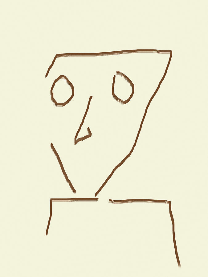 Alien Face Line Art 04 by Prakash Ghai Alien Face Line Art 04 by Prakash Ghai