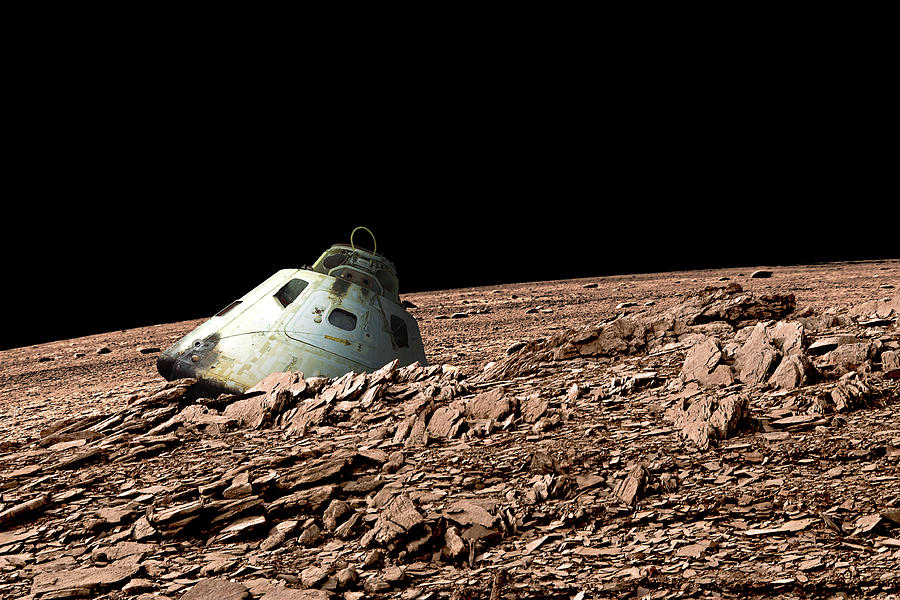 Alien Landscape No.19 by Marc Ward Alien Landscape No.19 by Marc Ward