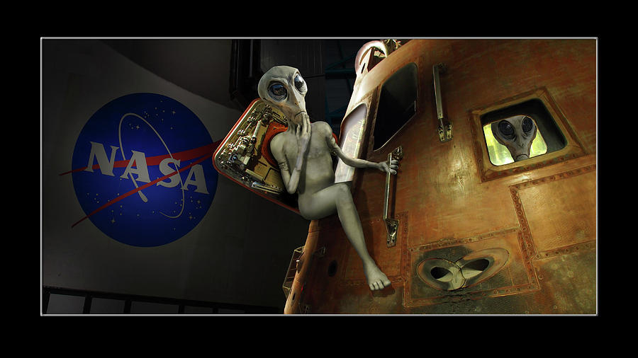 Alien Vacation - Cape Canaveral Photograph by Mike McGlothlen