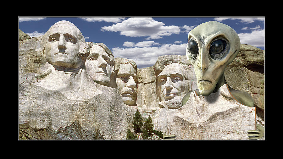 Alien Vacation - South Dakota Photograph by Mike McGlothlen