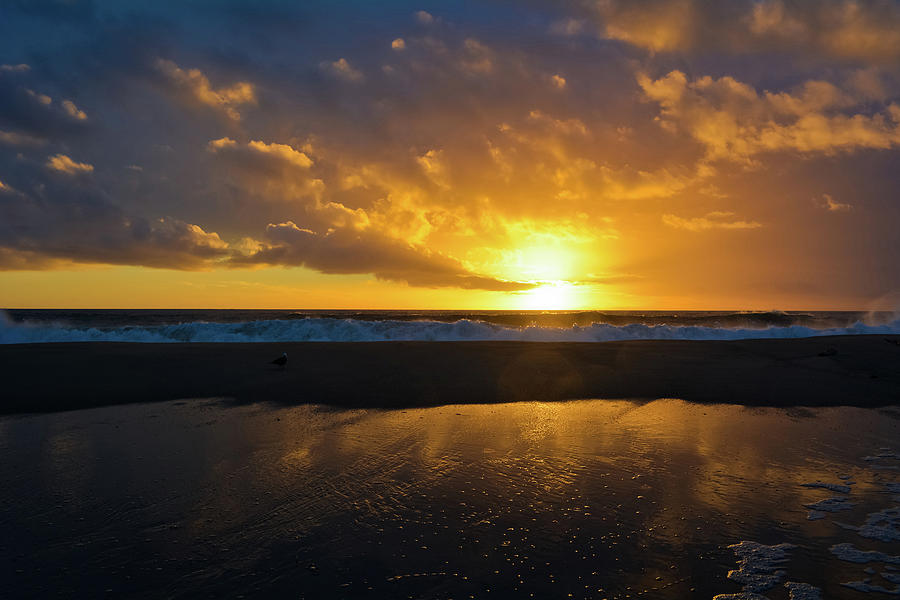 Aliso Beach Sunset Photograph by Kyle Hanson