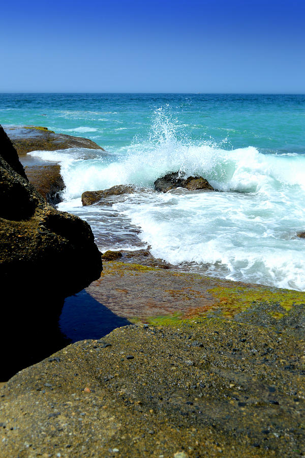 Aliso Point Rocks - Laguna Beach Photograph by Glenn McCarthy Art and Photography