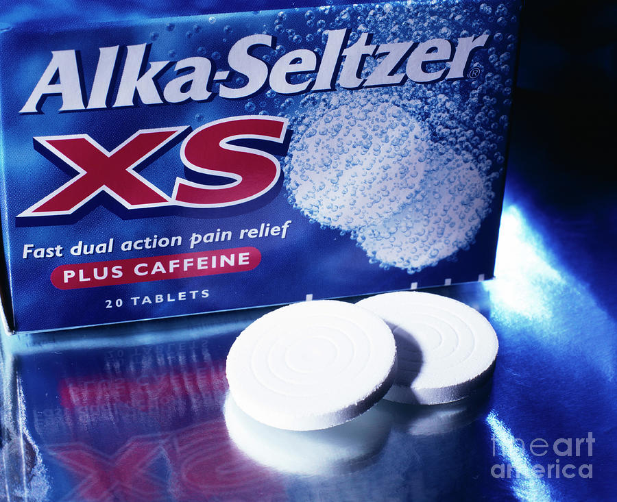 Alka-seltzer Tablets Photograph by Charles Bach/science Photo Library