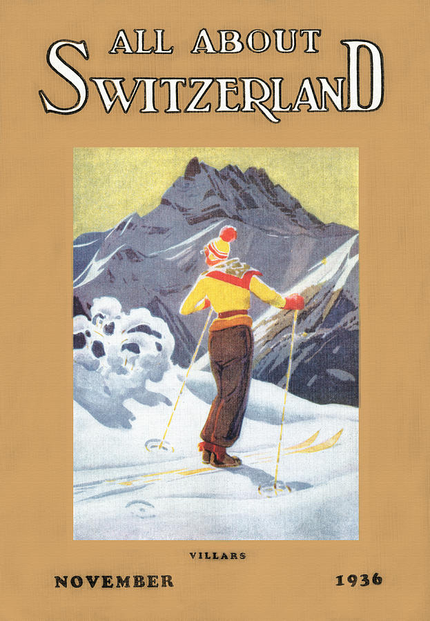 All About Switzerland: Villars Painting by Unknown
