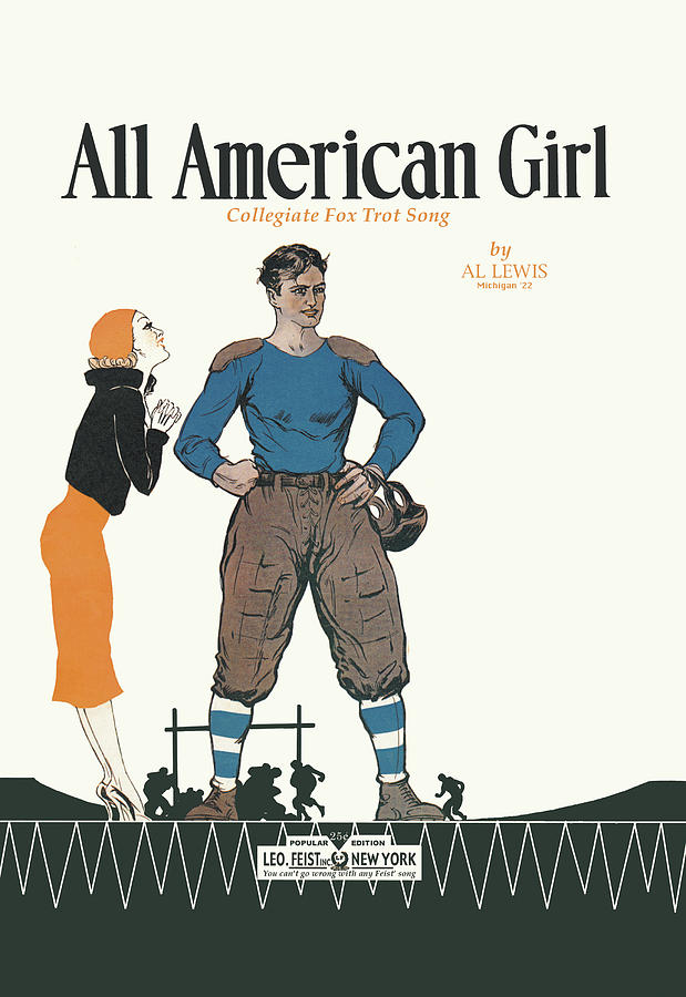 All American Girl Painting by Unknown
