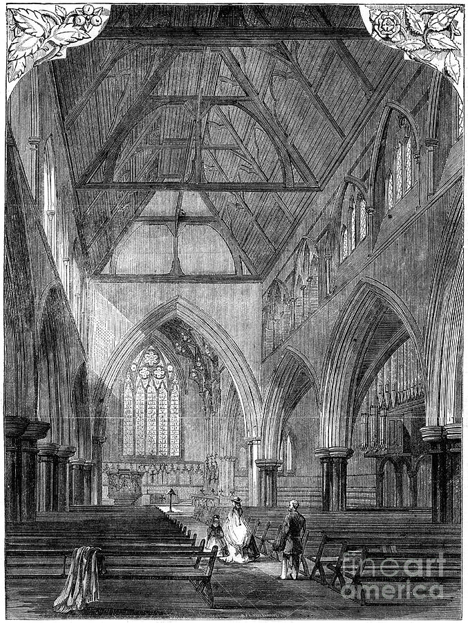 All Saints Church, Notting Hill Drawing by Print Collector