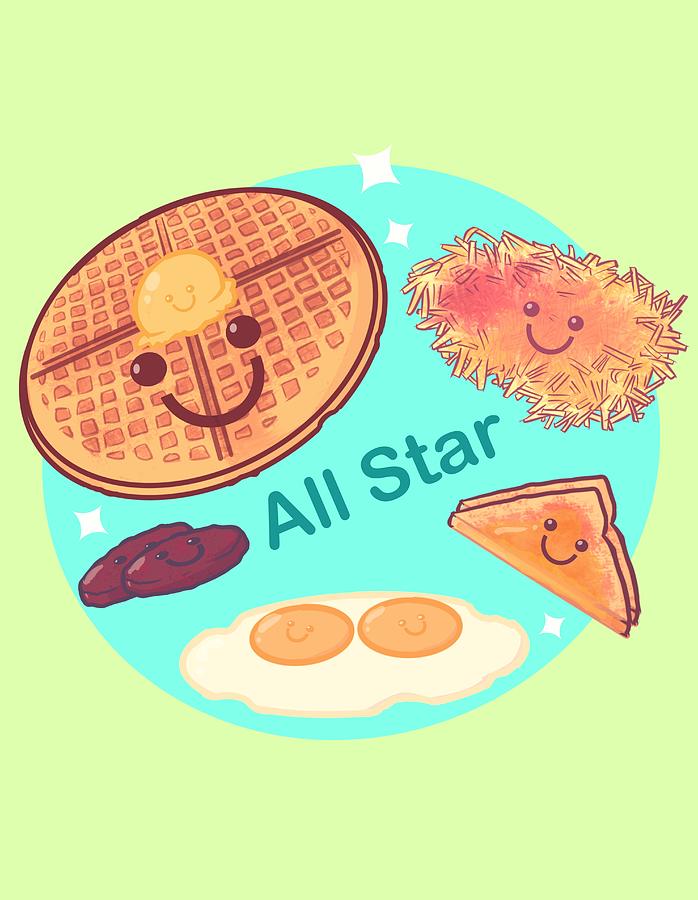 All Star Breakfast Drawing