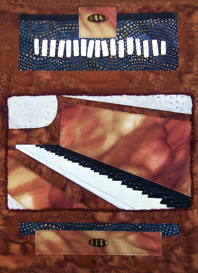 All That Jazz Piano Tapestry - Textile by Pam Geisel