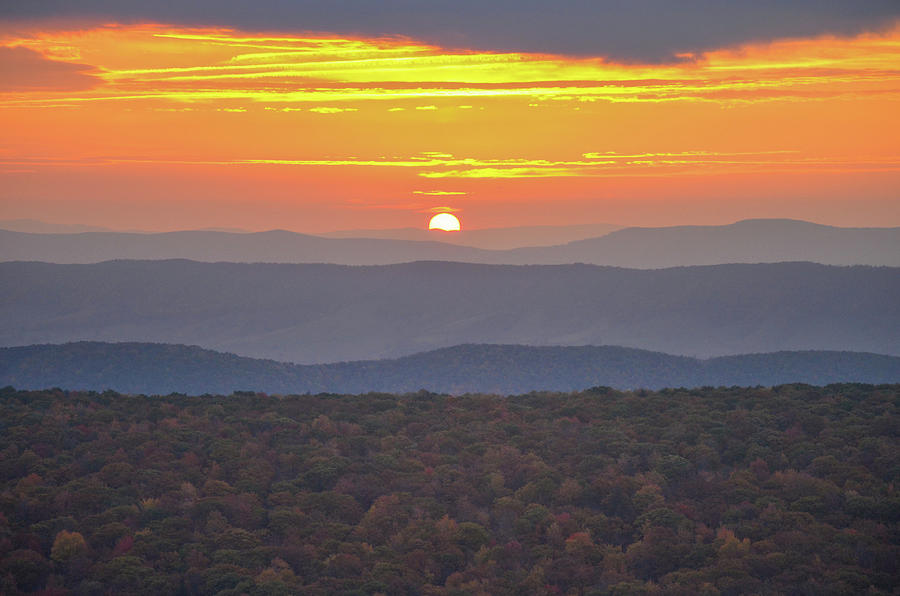 Allegheny Sunrise Photograph by Mike O'Shell - Fine Art America