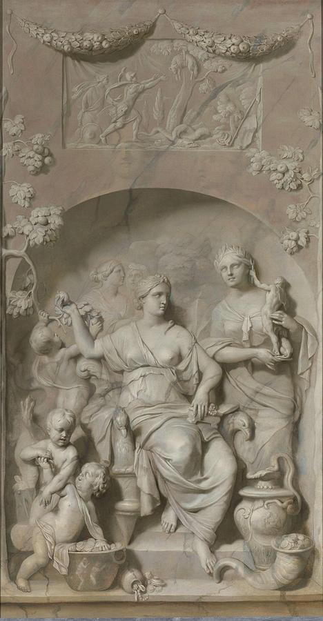 Allegory of Riches. Painting by Gerard de Lairesse