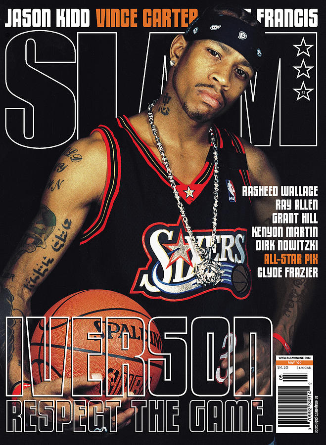 Allen Iverson: Respect the Game SLAM Cover Photograph by Clay Patrick McBride