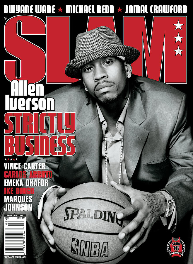 Allen Iverson: Strictly Business SLAM Cover Photograph by Atiba Jefferson