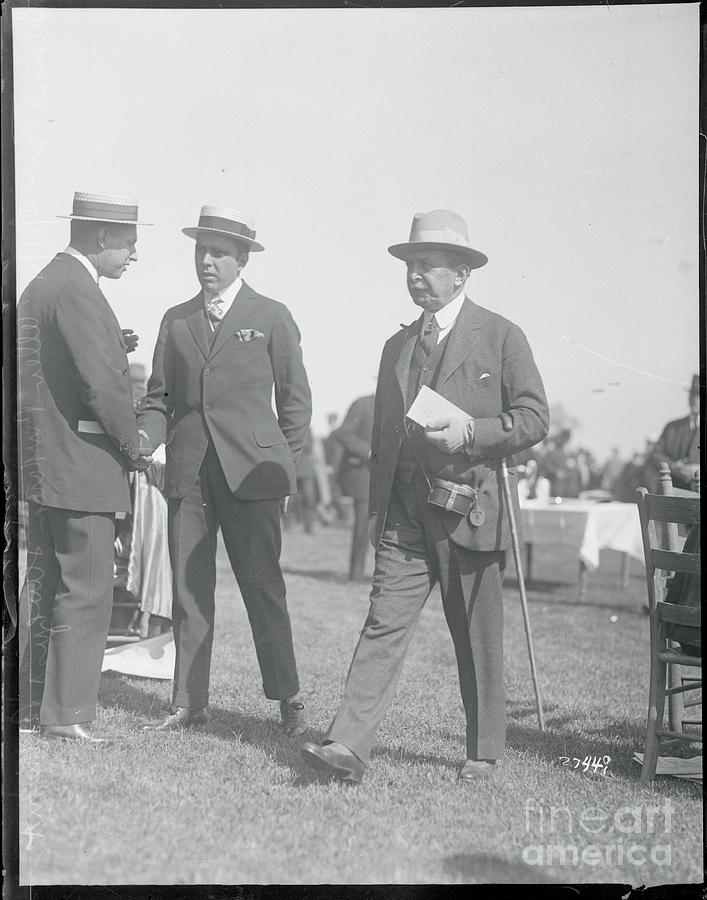 Allen Pinkerton And August Belmont Photograph by Bettmann