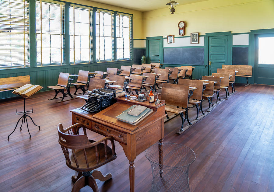 Allensworth School House - Allensworth State Park by Gene Parks Allensworth School House - Allensworth State Park by Gene Parks