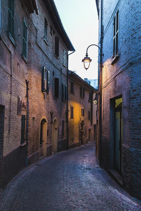 Architecture Photograph - Alley In The Marche Region, Italy by Deimagine