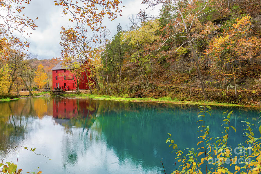 Alley Roller Mill And Spring Photograph by Jennifer White