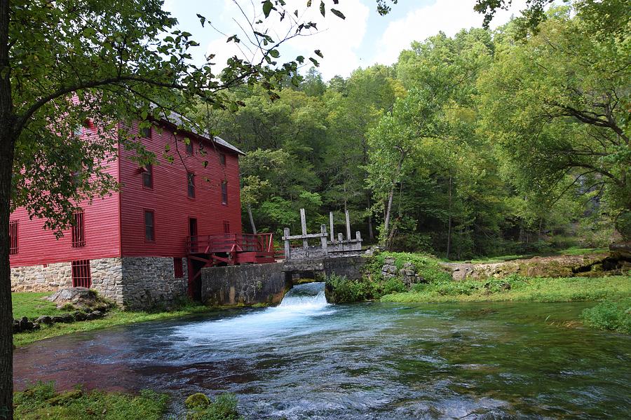Alley Springs Photograph - Alley Springs Mill by Jeri Kropp