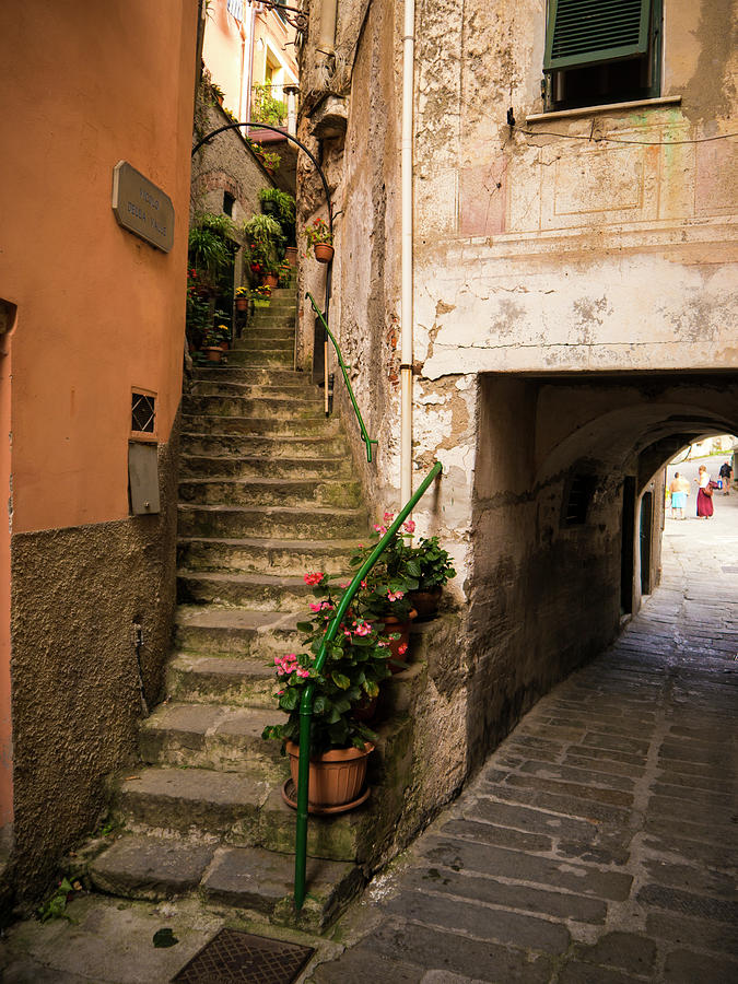 Alleyways In Riomaggiore Photograph