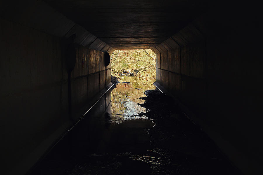 Alluring Underground Culvert Photograph by Brian M Davis Photography ...