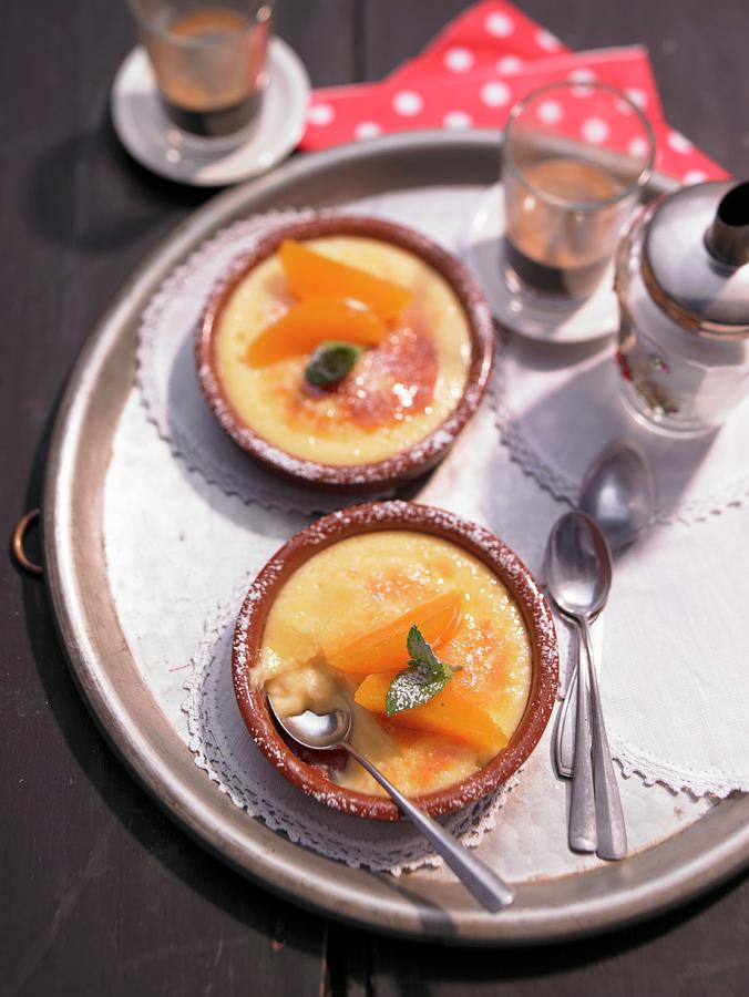 Almond And Orange Crema Catalana Photograph by Jan-peter Westermann