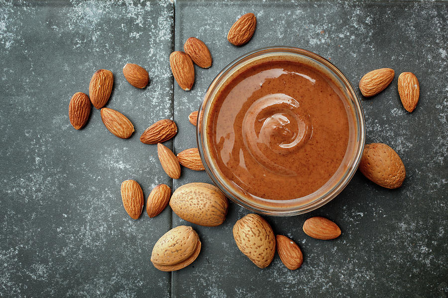 Almond Cream In A Bowl Photograph by Petr Gross