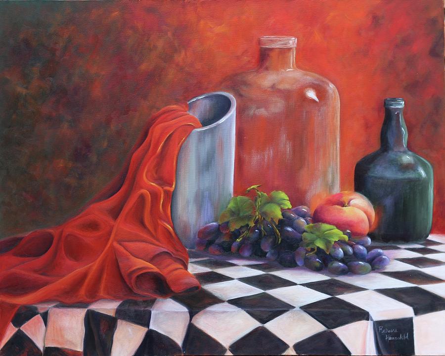 Almost Wine Time Painting by Rebecca Hauschild