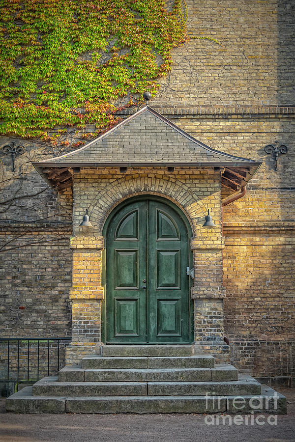 Alnarp Castle University Doorway Photograph by Antony McAulay