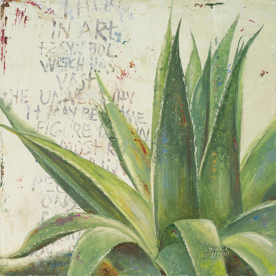 Aloe Mixed Media - Aloe I by Patricia Pinto