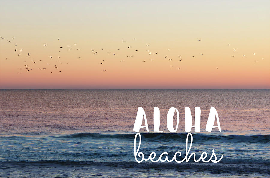 Aloha Beaches Photograph by Stamp City - Fine Art America