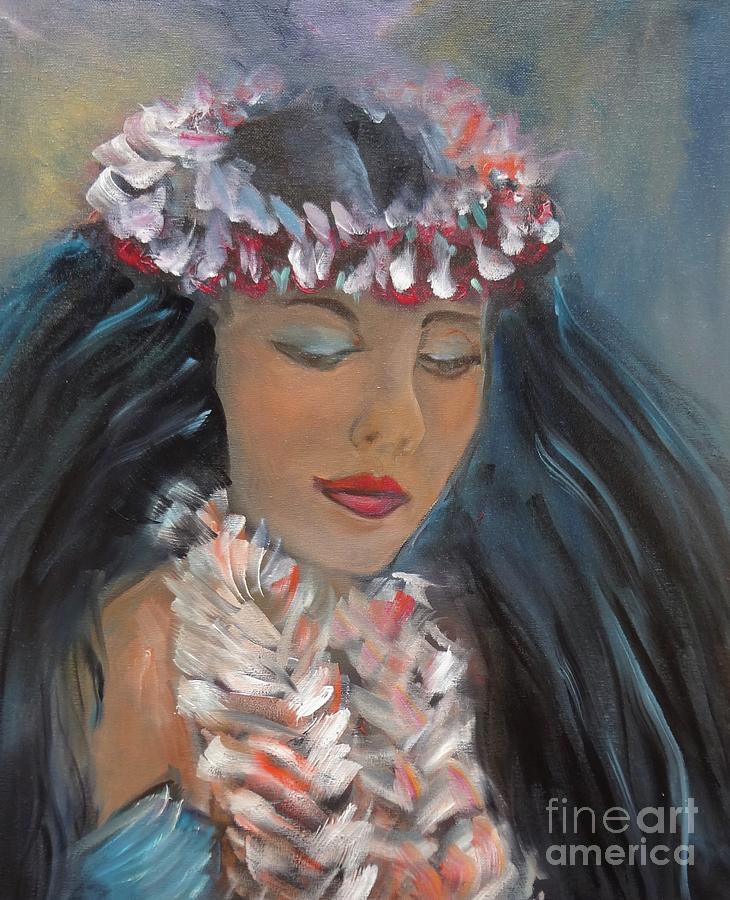 Aloha Hula 11 Painting by Jenny Lee