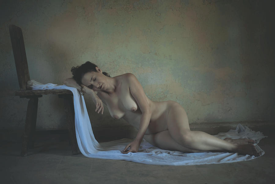 Nude Photograph - Alone by Assaf Lazar