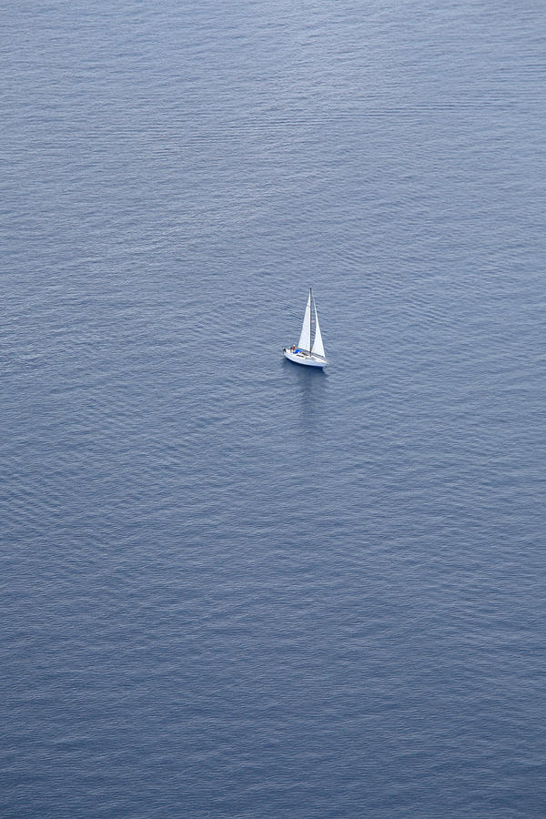 Alone At Sea Photograph by Vuk8691