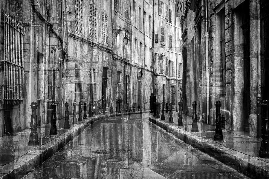 Creative Photograph - Alone In A Street by Thierry Lagandr (transgressed Light)